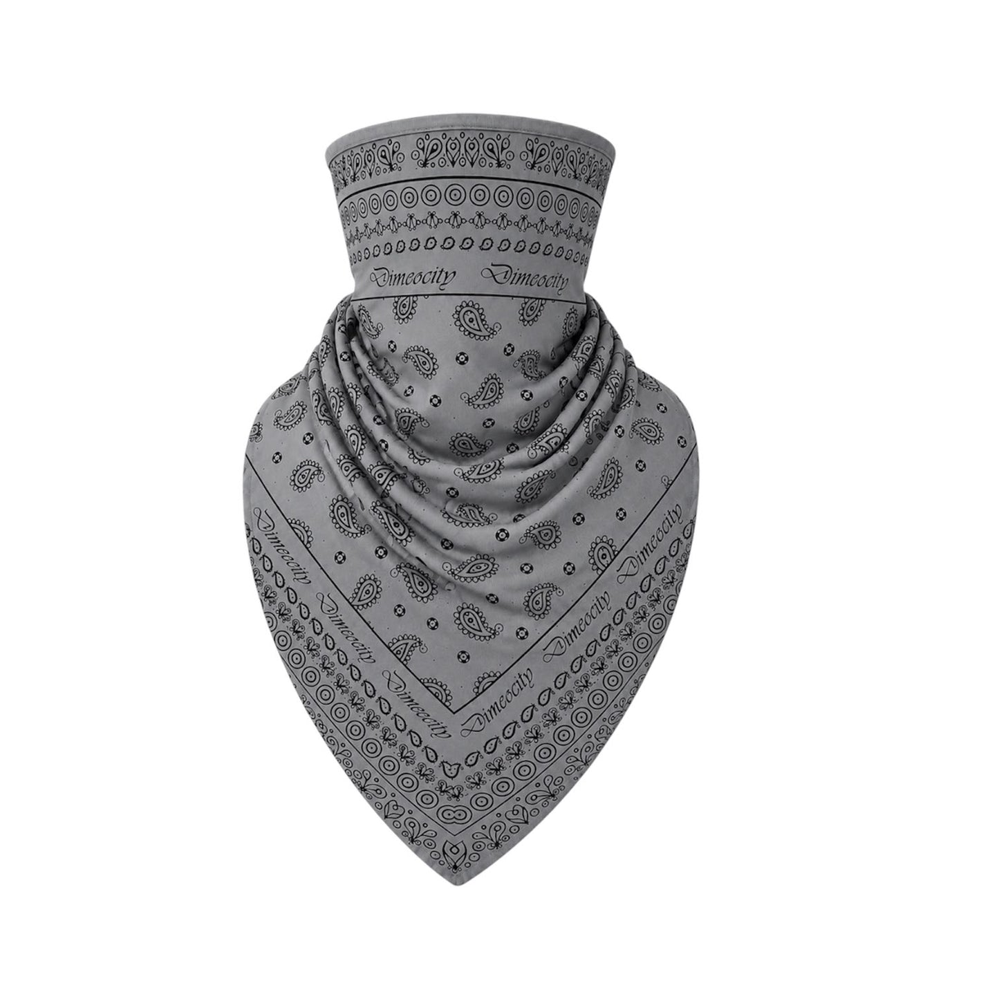 Grey/Black Face Mask