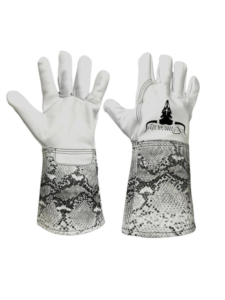 White Python Textured Welding Gloves 777's – Dimeocity