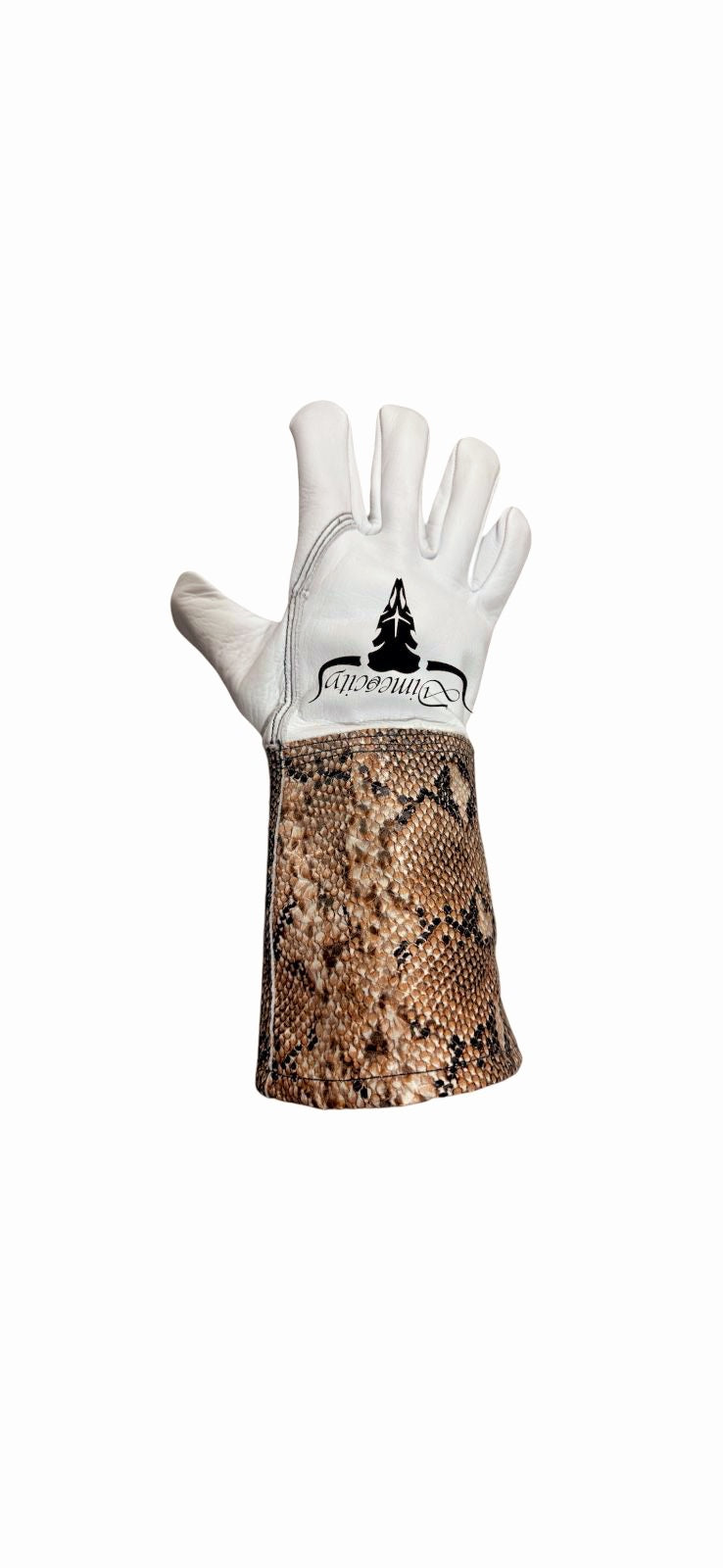 python glove load at paul brower blog Images High... Brown Python Textured Welding Gloves 777's – Dimeocity