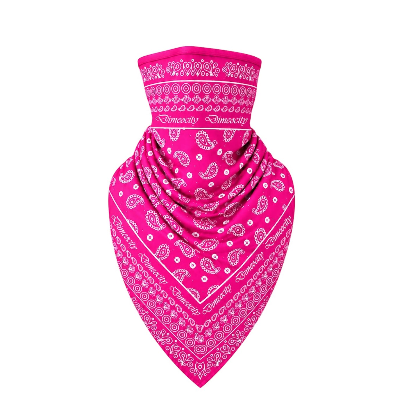 Pink/White Face Mask