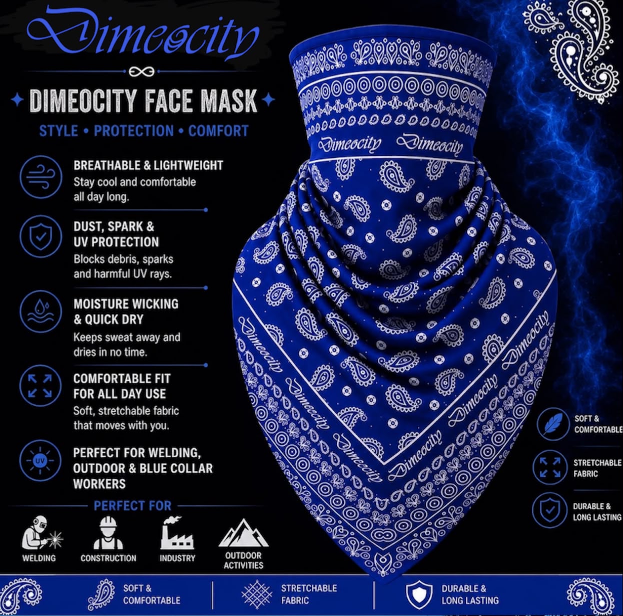 Blue Face Mask