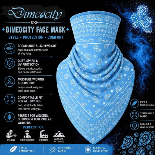 Light Blue Face Mask