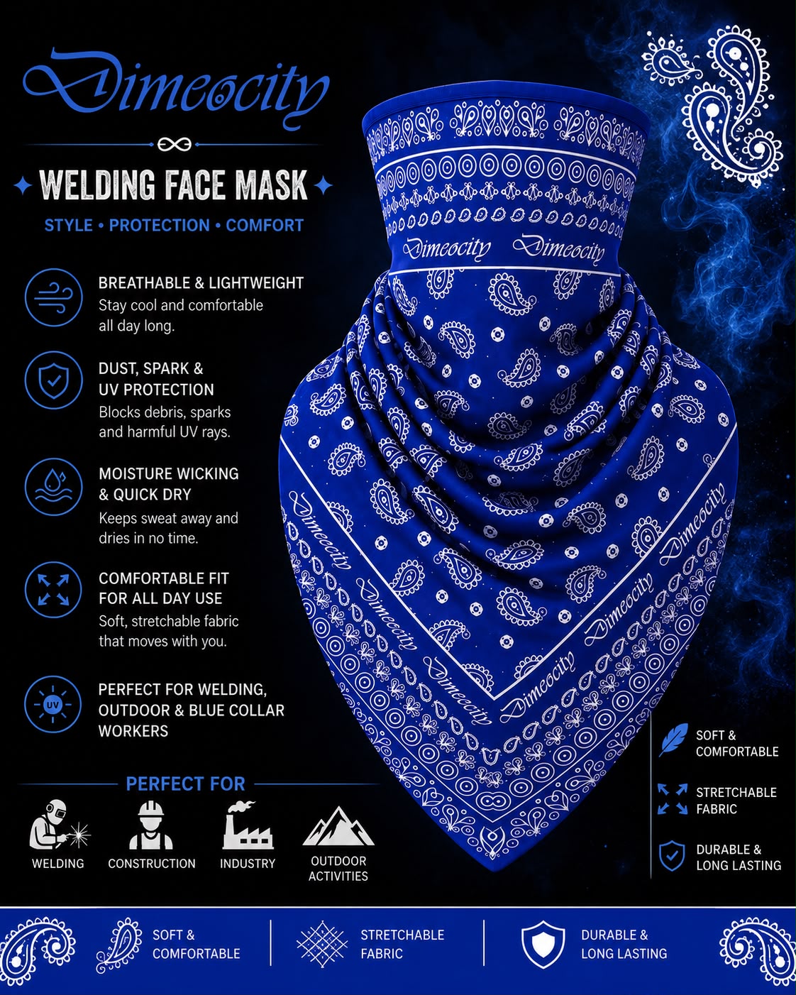 Blue Face Mask