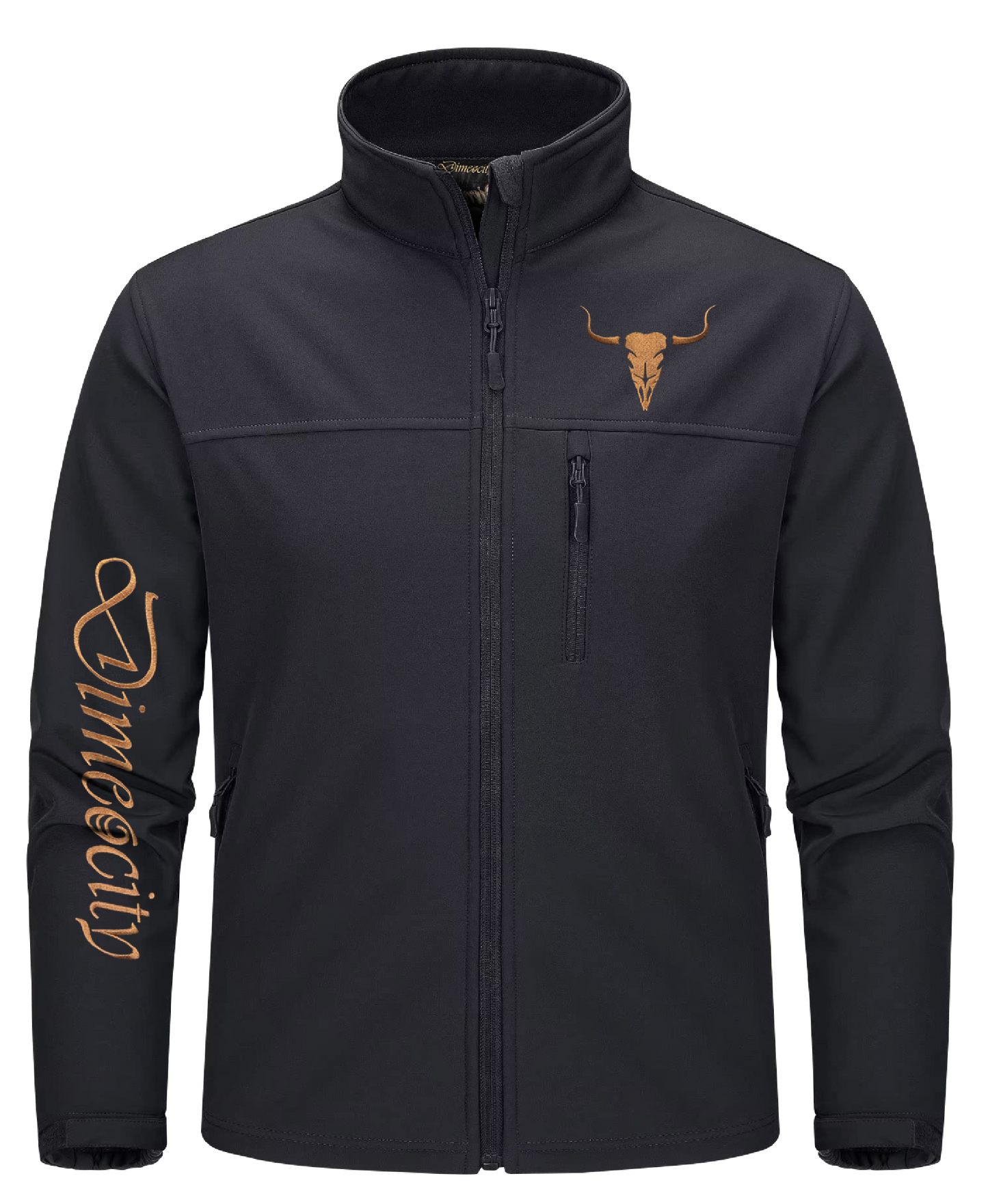 Black/Brown Soft Shell Jacket