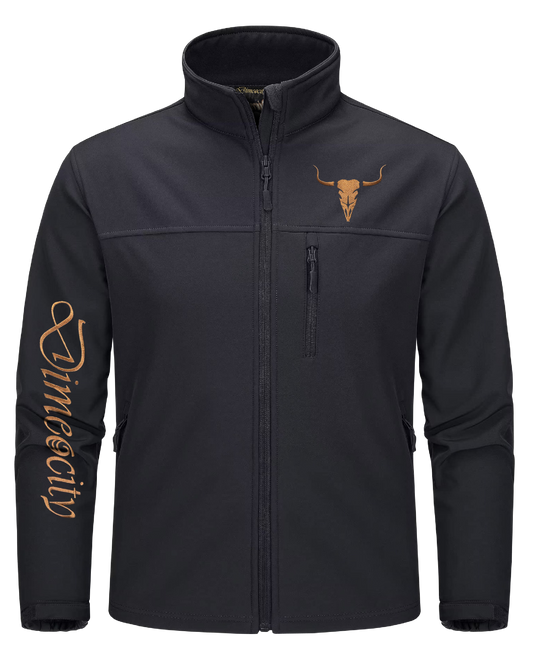 Black/Brown Soft Shell Jacket